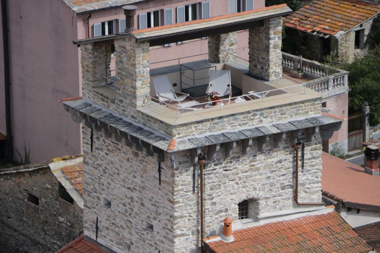Sarazenenturm Franco Villa Dolcedo Ngoại thất bức ảnh